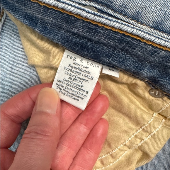 Rag & Bone Dre Low Rise Slim Boyfriend Jeans Bundle Size 29 - Picture 11 of 14